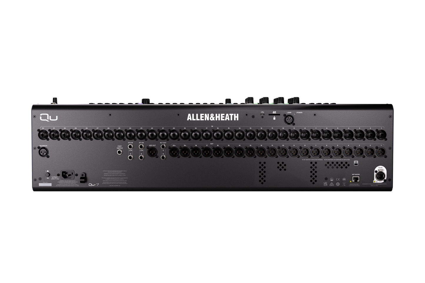 Mezcladora Digital Allen&Heath 38 entradas 28 salidas 96Khz QU-7