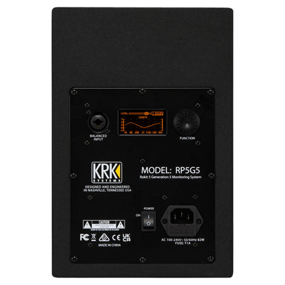 Monitor de Estudio biamplificado KRK ROKIT 5 G5