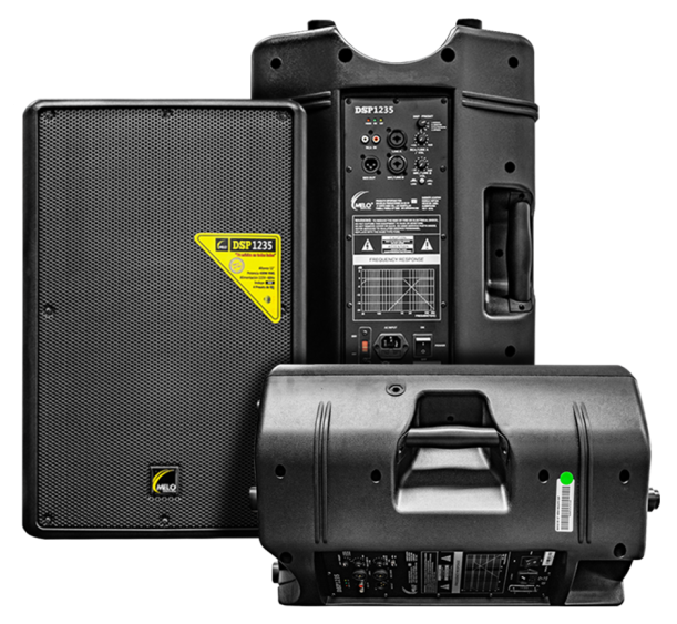 Bafle Activo de 12" Activo de 400 Wts incluye DSP1235