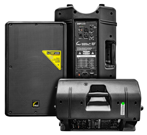 Bafle Activo de 12" Activo de 400 Wts incluye DSP1235