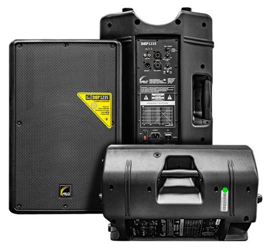 Bafle Activo de 12" Activo de 400 Wts incluye DSP1235