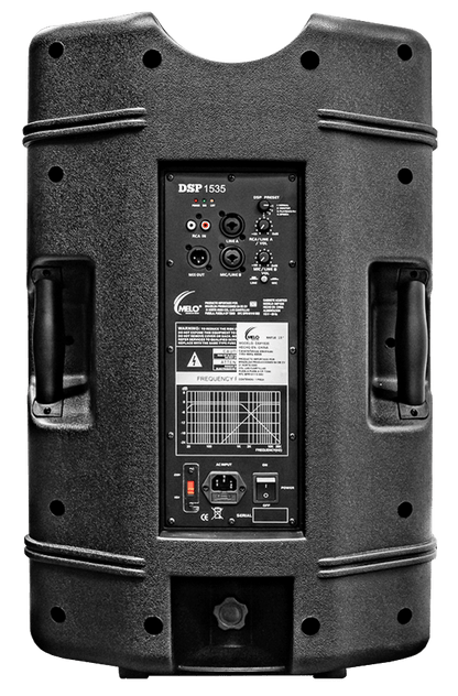 Bafle Activo MELO 15" con DSP 400 Wts RMS DSP1535