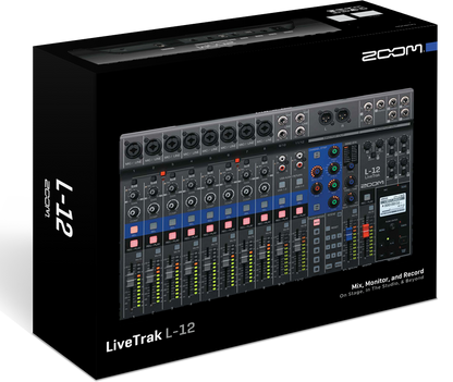 Mezcladora Zoom LiveTrack L12