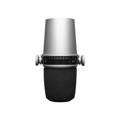 Micrófono para podcast y home office plata SHURE MV7-S