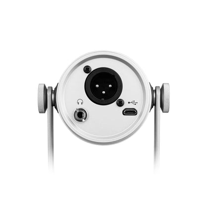 Micrófono para podcast y home office plata SHURE MV7-S