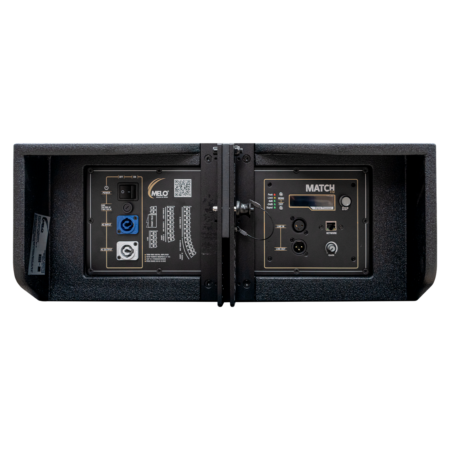 Altavoz lineal de 2 vías Activo MELO de 700W RMS MATCH 110