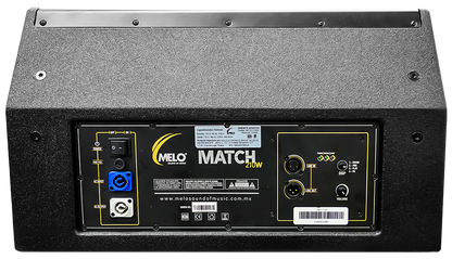 Monitor de Piso Activo 2x10" 1x1.75" 1000W RMS MATCH 210W