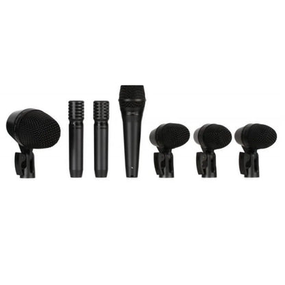 Set de 7 Micrófonos para batería SHURE PGADRUMKIT7