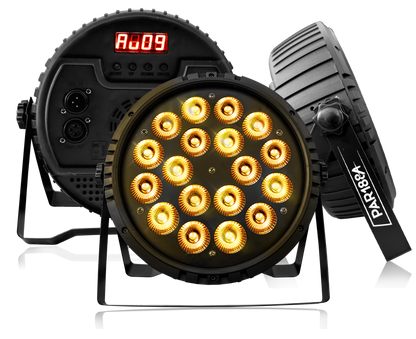 PAR188A Super Bright 18 Leds RGB+A 8 Wts
