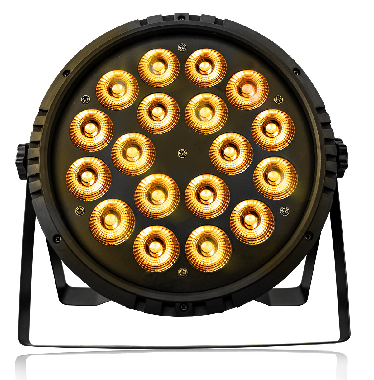 PAR188A Super Bright 18 Leds RGB+A 8 Wts