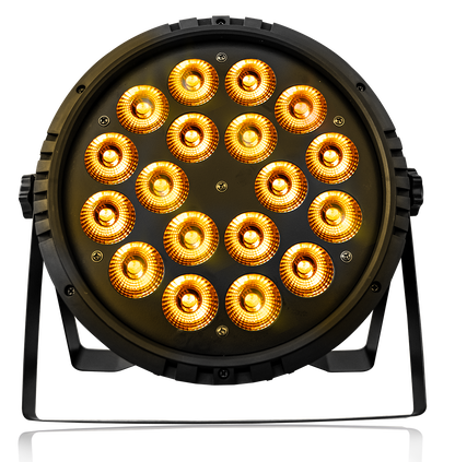 PAR188A Super Bright 18 Leds RGB+A 8 Wts