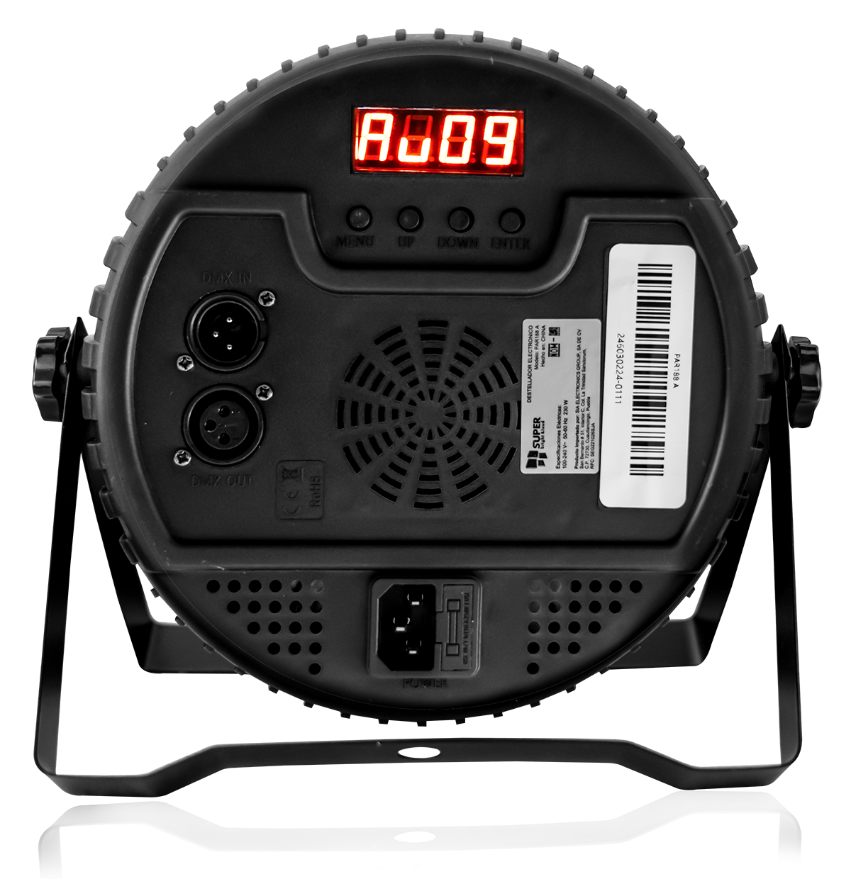 PAR188A Super Bright 18 Leds RGB+A 8 Wts