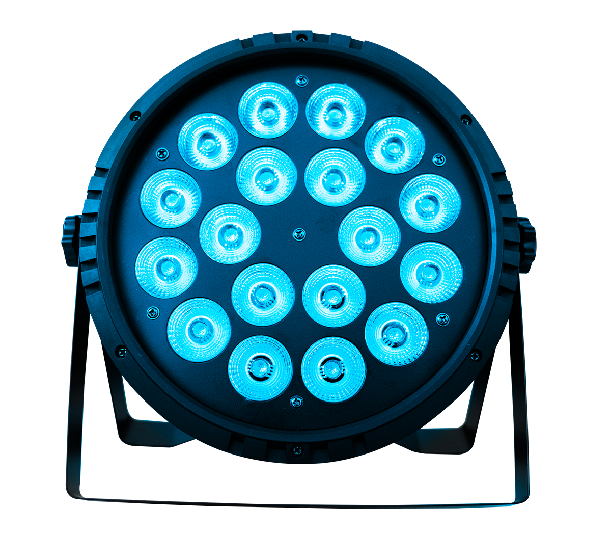 PAR188A Super Bright 18 Leds RGB+A 8 Wts