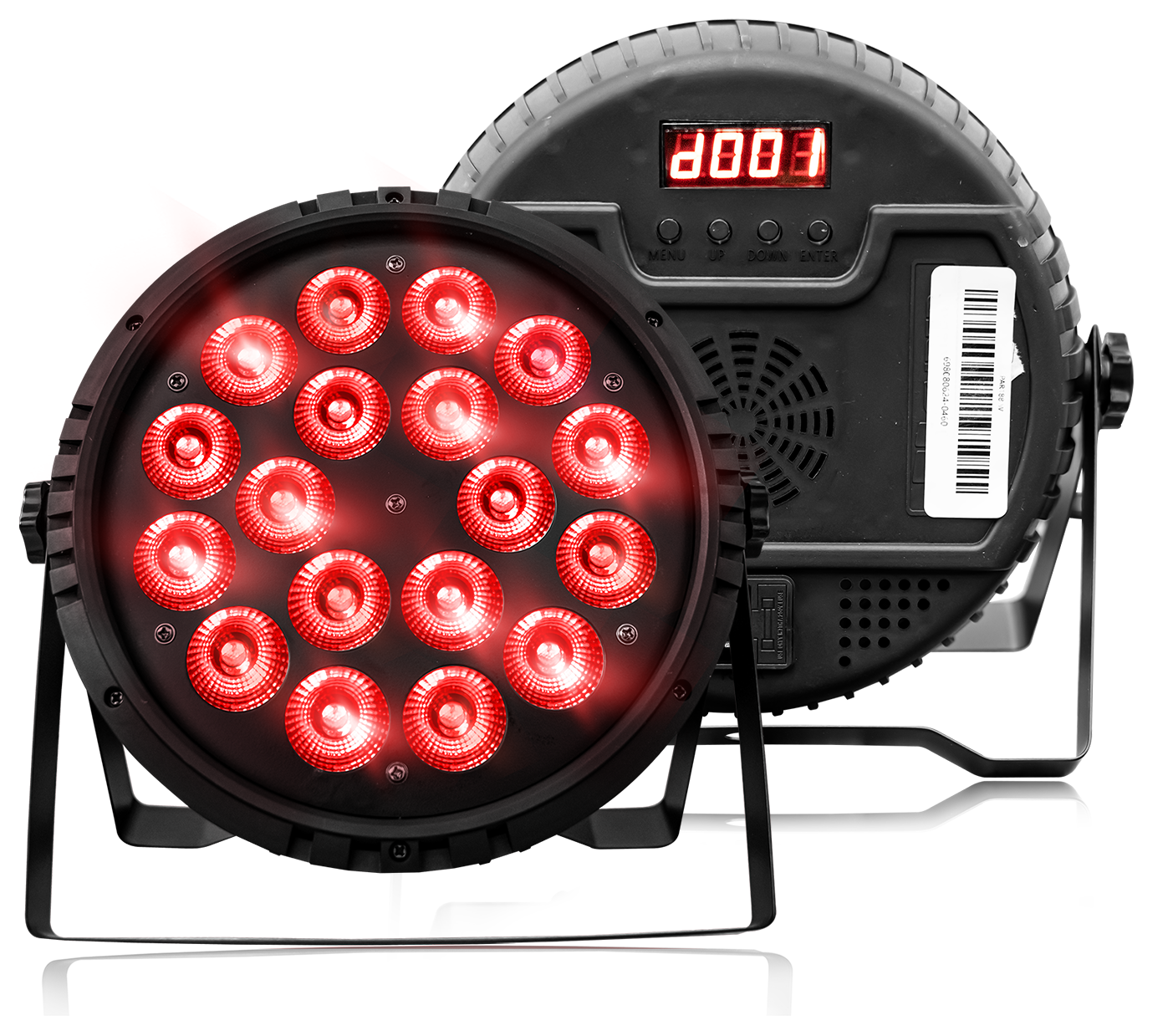 PAR188A Super Bright 18 Leds RGB+A 8 Wts