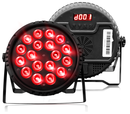 PAR188A Super Bright 18 Leds RGB+A 8 Wts