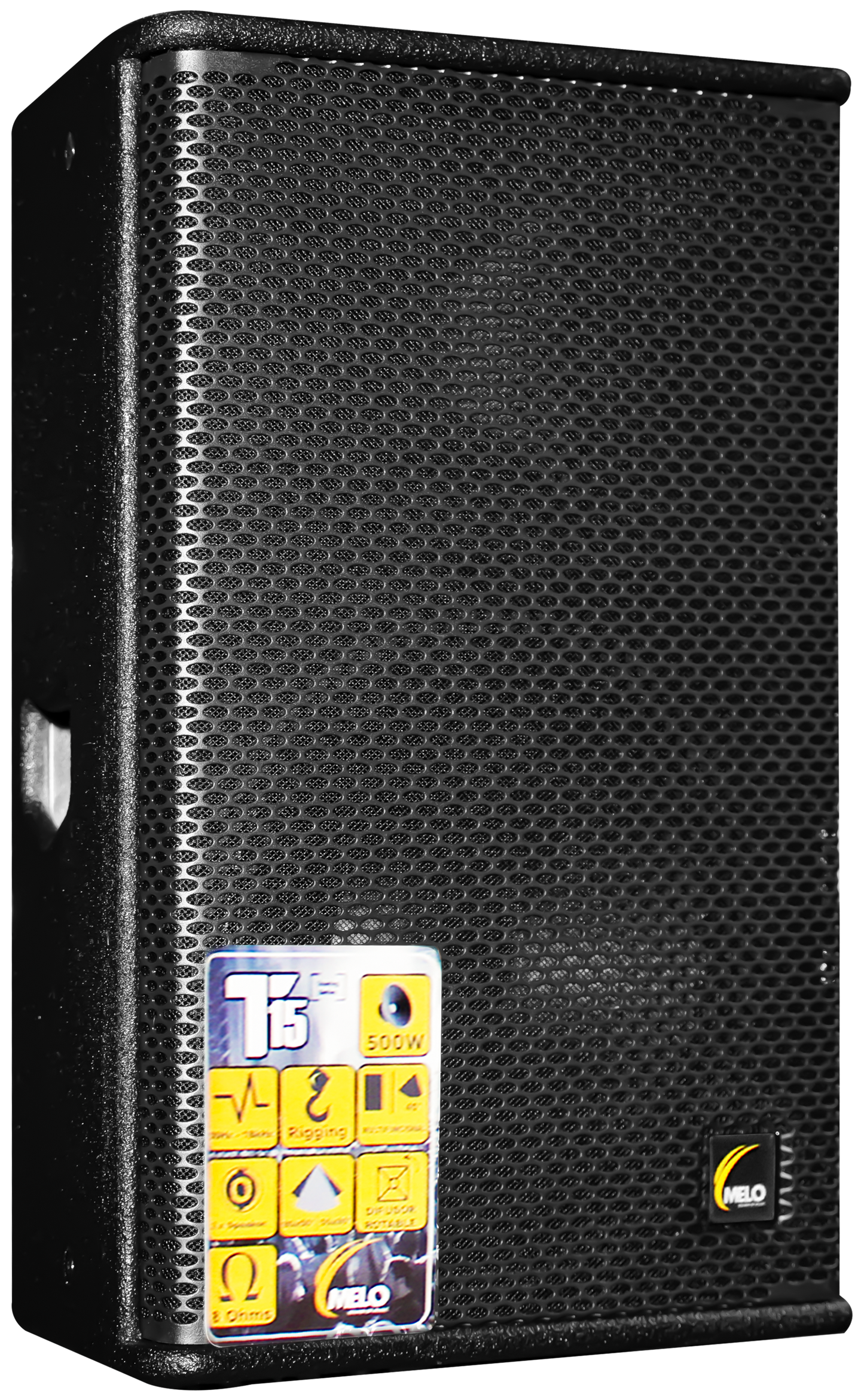 Bafle Pasivo MELO 1x15" 1x3" 500 Wts RMS T15