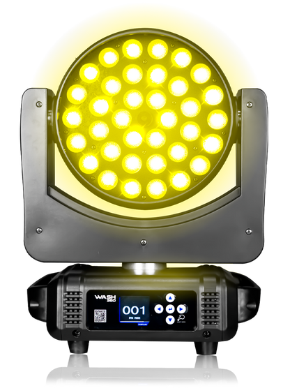 Cabeza Móvil WASH 360 SuperBright 2 Pzas con Estuche