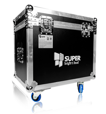 Cabeza Móvil WASH 360 SuperBright 2 Pzas con Estuche