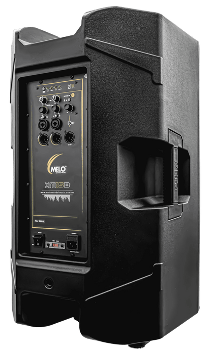Bafle Activo MELO 1x15" 1x1.75" 800Wts RMS con Bluetooth XM15B