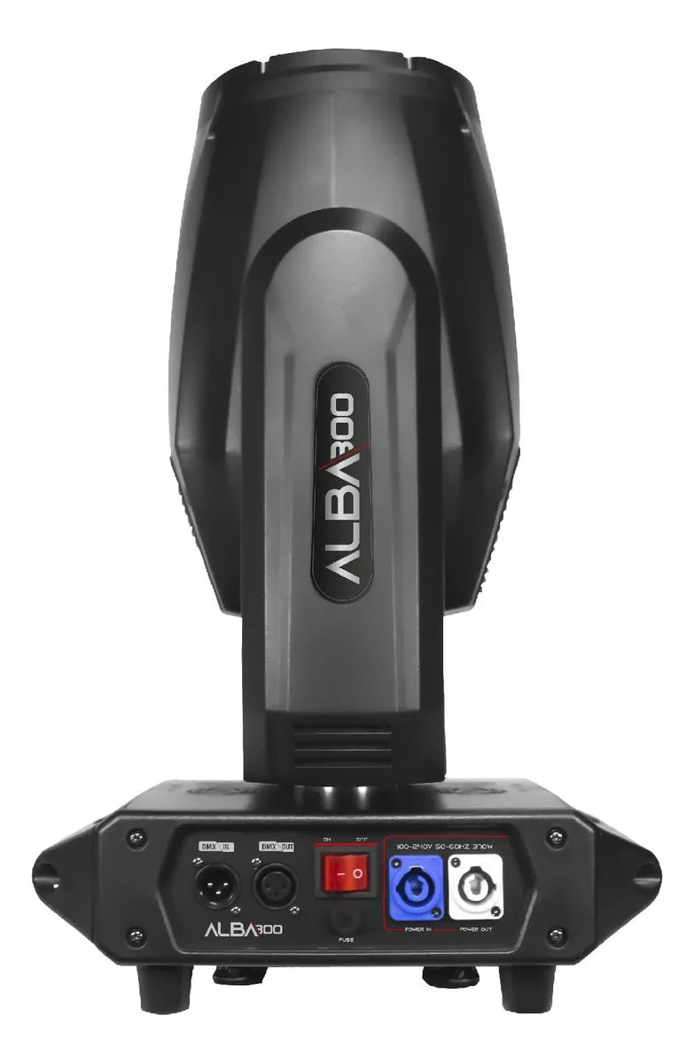 Cabezas Moviles Lite-Tek ALBA300 2 Pzas C/Estuche