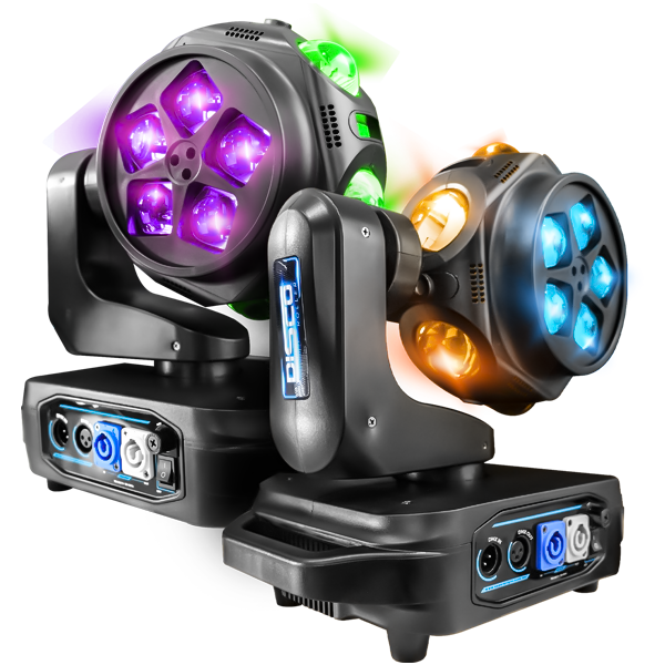 Cabeza Móvil Super Bright Disco Roller C/Maleta