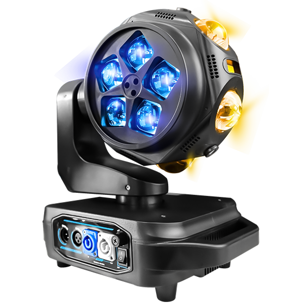 Cabeza Móvil Super Bright Disco Roller C/Maleta
