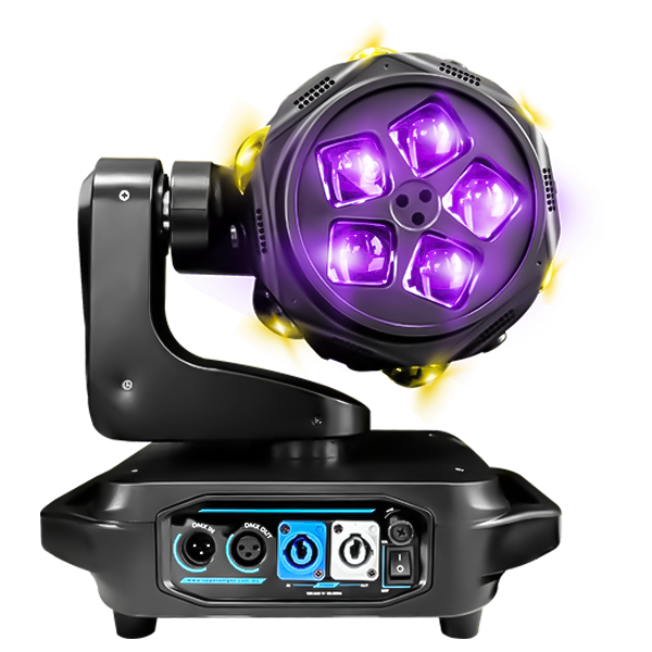 Cabeza Móvil Super Bright Disco Roller C/Maleta