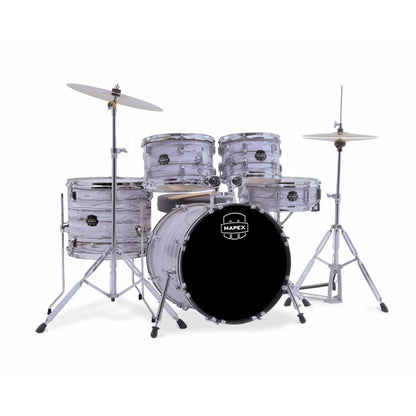 Batería de 5 pzs Serie COMET Color White Marblewood CM5294FTC-FI-SC