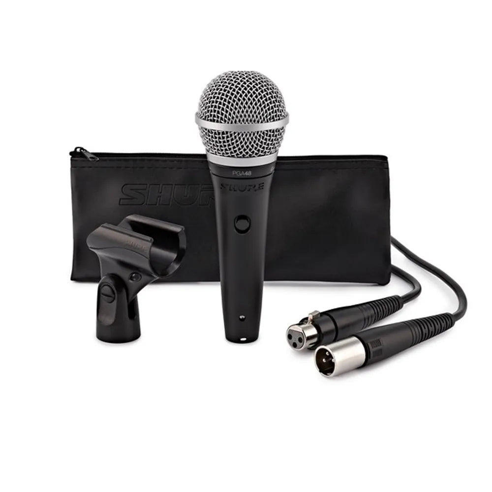 Micrófono vocal dinámico SHURE PGA48-XLR
