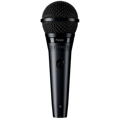 Micrófono Vocal Dinámico Shure Cardiode PGA58-XLR