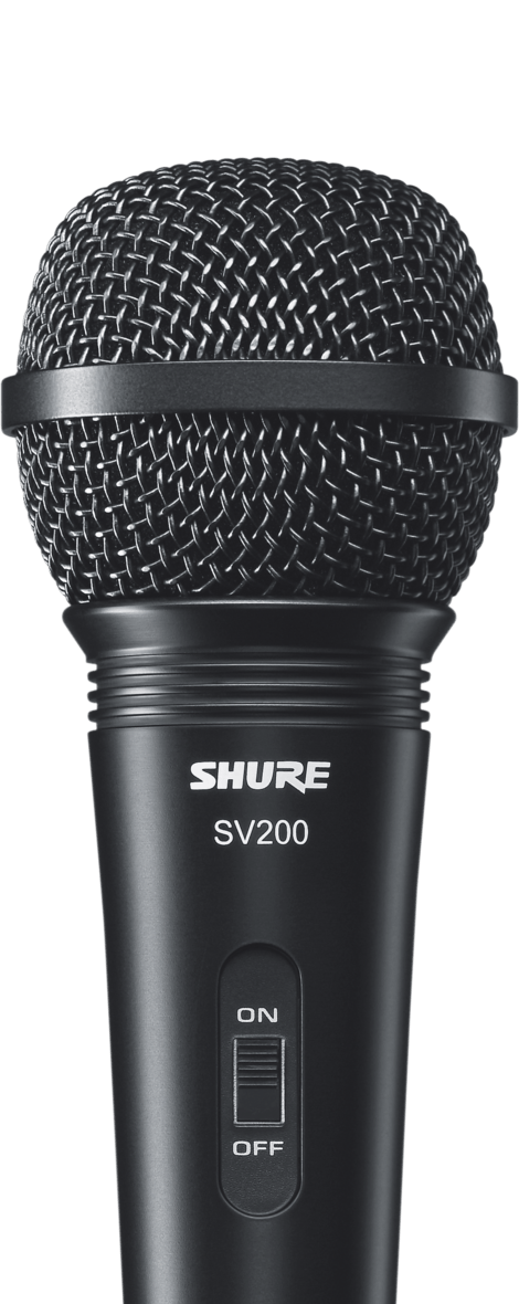 Micrófono Alámbrico SHURE SV200 para Voces
