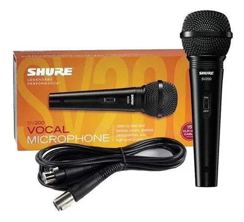 Micrófono Alámbrico SHURE SV200 para Voces